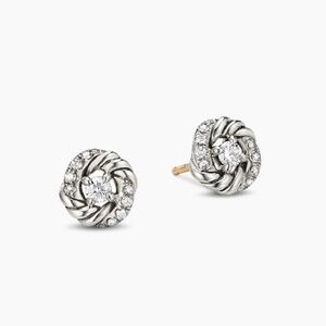 David Yurman Petite Infinity Stud Earrings